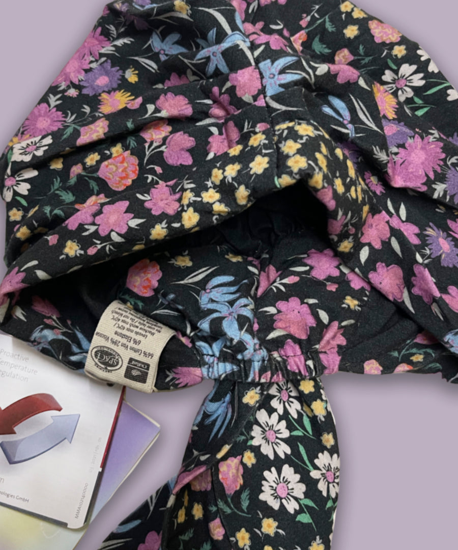 Selenite Black floral